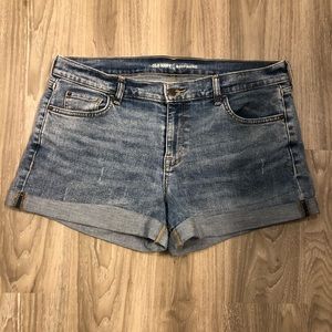 Old Navy boyfriend style jean shorts